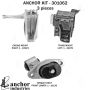 ANCHOR MOUNTS 301062 ENGINE MNT KIT