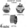 ANCHOR MOUNTS 301068 ENGINE MNT KIT