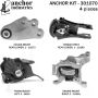 ANCHOR MOUNTS 301070 ENGINE MNT KIT