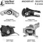 ANCHOR MOUNTS 301072 ENGINE MNT KIT