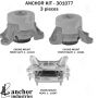 ANCHOR MOUNTS 301077 ENGINE MNT KIT