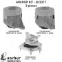 ANCHOR MOUNTS 301077 ENGINE MNT KIT