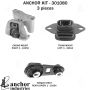 ANCHOR MOUNTS 301080 ENGINE MNT KIT