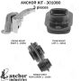 ANCHOR MOUNTS 301080 ENGINE MNT KIT