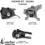 ANCHOR MOUNTS 301084 ENGINE MNT KIT