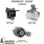 ANCHOR MOUNTS 301087 ENGINE MNT KIT