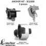 ANCHOR MOUNTS 301089 ENGINE MNT KIT