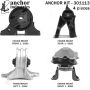 ANCHOR MOUNTS 301113 ENGINE MNT KIT