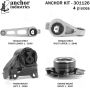 ANCHOR MOUNTS 301126 ENGINE MNT KIT