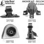 ANCHOR MOUNTS 301134 ENGINE MNT KIT
