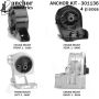 ANCHOR MOUNTS 301136 ENGINE MNT KIT