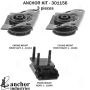 ANCHOR MOUNTS 301156 ENGINE MNT KIT
