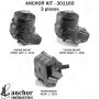 ANCHOR MOUNTS 301160 ENGINE MNT KIT
