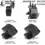 ANCHOR MOUNTS 301179 ENGINE MNT KIT