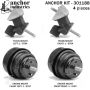 ANCHOR MOUNTS 301188 ENGINE MNT KIT