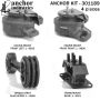 ANCHOR MOUNTS 301189 ENGINE MNT KIT