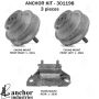 ANCHOR MOUNTS 301198 ENGINE MNT KIT