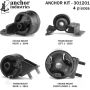 ANCHOR MOUNTS 301201 ENGINE MNT KIT