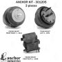 ANCHOR MOUNTS 301205 ENGINE MNT KIT