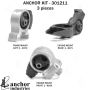 ANCHOR MOUNTS 301211 ENGINE MNT KIT