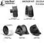 ANCHOR MOUNTS 301214 ENGINE MNT KIT