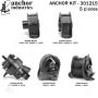ANCHOR MOUNTS 301215 ENGINE MNT KIT