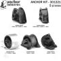 ANCHOR MOUNTS 301221 ENGINE MNT KIT