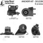 ANCHOR MOUNTS 301228 ENGINE MNT KIT