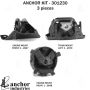 ANCHOR MOUNTS 301230 ENGINE MNT KIT