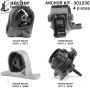 ANCHOR MOUNTS 301236 ENGINE MNT KIT