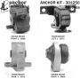 ANCHOR MOUNTS 301250 ENGINE MNT KIT
