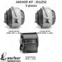 ANCHOR MOUNTS 301252 ENGINE MNT KIT