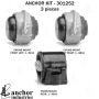 ANCHOR MOUNTS 301252 ENGINE MNT KIT