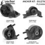 ANCHOR MOUNTS 301278 ENGINE MNT KIT