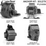ANCHOR MOUNTS 301279 ENGINE MNT KIT