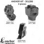 ANCHOR MOUNTS 301286 ENGINE MNT KIT
