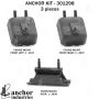 ANCHOR MOUNTS 301298 ENGINE MNT KIT