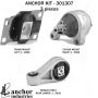 ANCHOR MOUNTS 301307 ENGINE MNT KIT