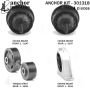 ANCHOR MOUNTS 301318 ENGINE MNT KIT