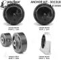 ANCHOR MOUNTS 301318 ENGINE MNT KIT