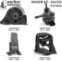 ANCHOR MOUNTS 301330 ENGINE MNT KIT