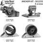 ANCHOR MOUNTS 301333 ENGINE MNT KIT