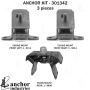 ANCHOR MOUNTS 301342 ENGINE MNT KIT