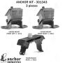 ANCHOR MOUNTS 301343 ENGINE MNT KIT