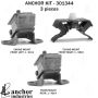 ANCHOR MOUNTS 301344 ENGINE MNT KIT