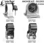 ANCHOR MOUNTS 301363 ENGINE MNT KIT