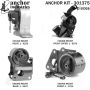 ANCHOR MOUNTS 301375 ENGINE MNT KIT