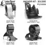 ANCHOR MOUNTS 301385 ENGINE MNT KIT