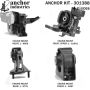 ANCHOR MOUNTS 301388 ENGINE MNT KIT