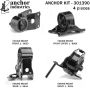ANCHOR MOUNTS 301390 ENGINE MNT KIT
